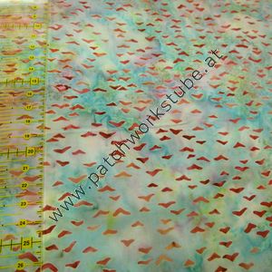 (Bild für) Bali Batiks: Türkis mit Rot